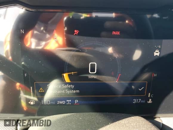 2026 Chevrolet TrailBlazer ACTIV with VIN KL79MSSL3TB022112, listed as a Copart auction lot 82756875 with 317 mi miles and Salvage title. Bid and sale history available at DreamBid. Image 9.