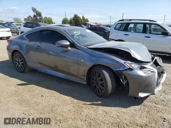 2017 Lexus RC 350 с VIN JTHHE5BC9H5016994, выставлен на аукционе Copart как лот 53624215 с пробегом 44 598 миль миль и Списание • Salvage title. История ставок и продаж доступна на DreamBid. Изображение 4.