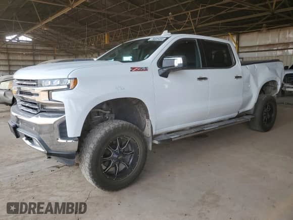 2020 Chevrolet Silverado 1500 LTZ с VIN 1GCUYGED8LZ235907, выставлен на аукционе Copart как лот 75005464 с пробегом 131 108 миль миль и Списание • Salvage title. История ставок и продаж доступна на DreamBid. Изображение 1.
