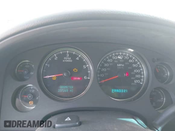 2007 Chevrolet Tahoe LTZ with VIN 1GNFC13J17R234222, listed as a IAAI auction lot 41636409 with 207,265 mi miles and . Bid and sale history available at DreamBid. Image 7.