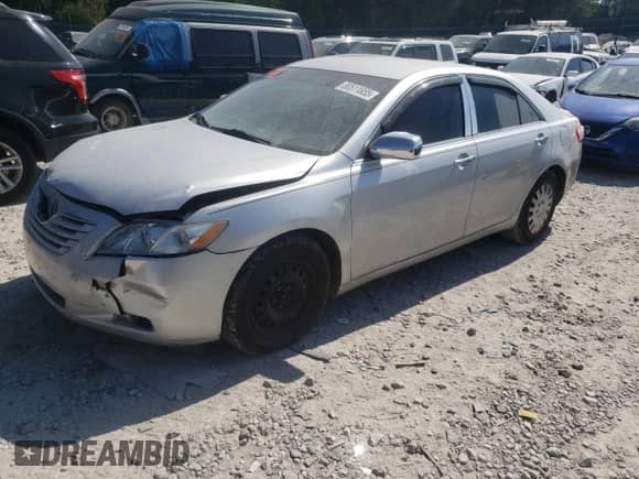 2009 Toyota Camry with VIN 4T1BE46K49U825163, listed as a Copart auction lot 80511655 with 205,579 mi miles and Salvage title. Bid and sale history available at DreamBid. Image 1.