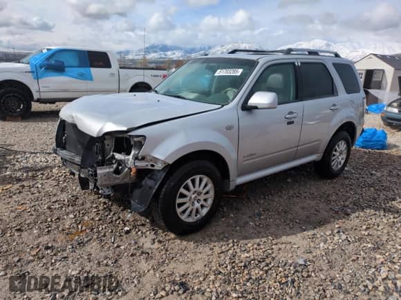 2008 Mercury Mariner Premier with VIN 4M2CU97148KJ02416, listed as a Copart auction lot 51703285 with 75,124 mi miles and Salvage title. Bid and sale history available at DreamBid. Image 1.