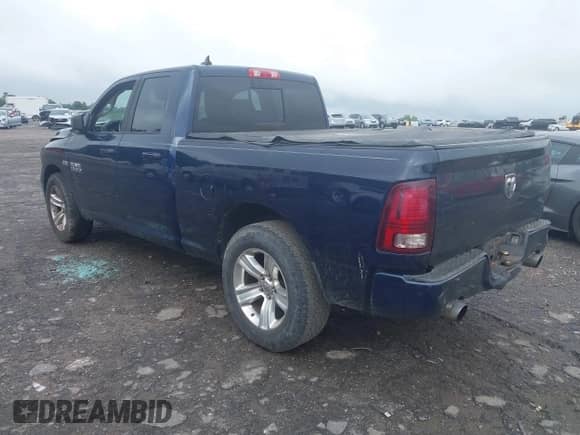 2014 Ram 1500 Sport with VIN 1C6RR6HT2ES413331, listed as a IAAI auction lot 42381471 with Not provided miles and . Bid and sale history available at DreamBid. Image 3.