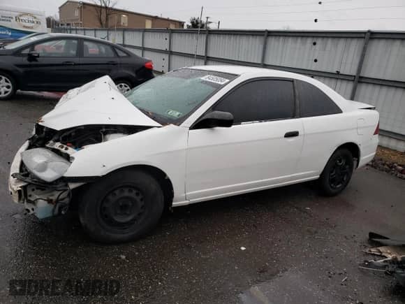2001 Honda Civic с VIN 1HGEM21271L095972, выставлен на аукционе Copart как лот 84505084 с пробегом Не указан миль и Списание • Salvage title. История ставок и продаж доступна на DreamBid. Изображение 1.