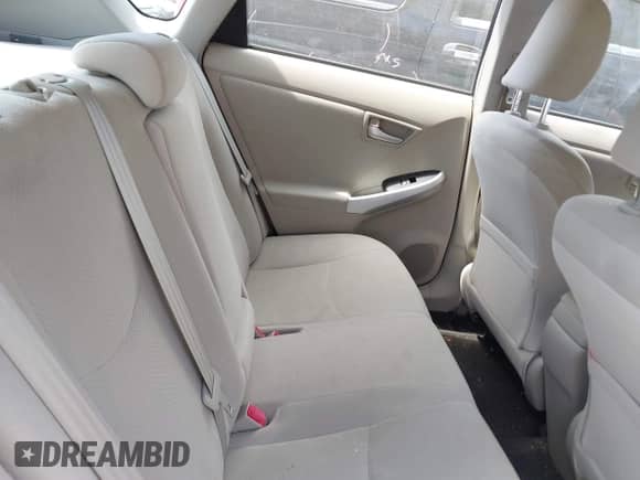 2012 Toyota Prius One with VIN JTDKN3DU4C1489770, listed as a IAAI auction lot 43133551 with 207,172 mi miles and . Bid and sale history available at DreamBid. Image 8.