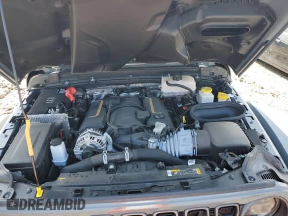 2024 Jeep Wrangler Rubicon 392 with VIN 1C4RJXSJ3RW218804, listed as a Copart auction lot 48450035 with 6,393 mi miles and Salvage title. Bid and sale history available at DreamBid. Image 11.