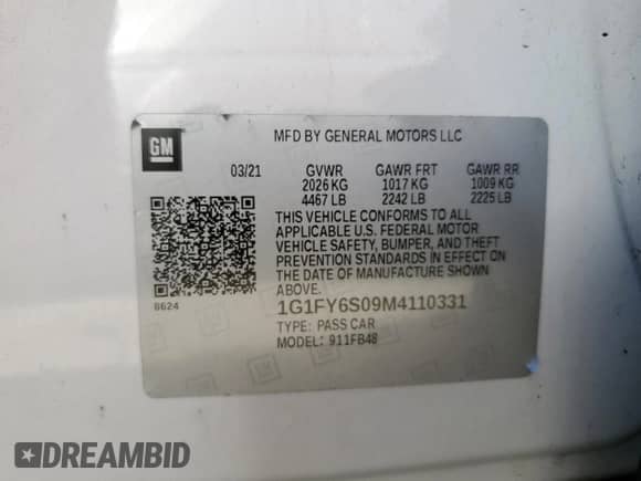 2021 Chevrolet Bolt EV LT z VIN 1G1FY6S09M4110331, wystawiony jako Copart lot #70226203 z przebiegiem 25 772 mil mil oraz . Historia ofert i sprzedaży dostępna na DreamBid. Obrazek 12.