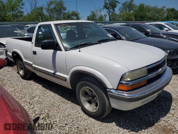 1999 Chevrolet S-10 LS with VIN 1GCCS1449XK124602, listed as a Copart auction lot 62877925 with 120,207 mi miles and Salvage title. Bid and sale history available at DreamBid. Image 4.