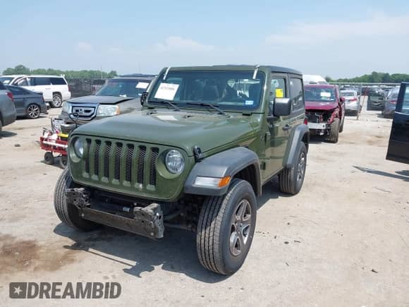 2023 Jeep Wrangler Sport with VIN 1C4HJXAG1PW650435, listed as a IAAI auction lot 42333006 with 16,980 mi miles and . Bid and sale history available at DreamBid. Image 17.