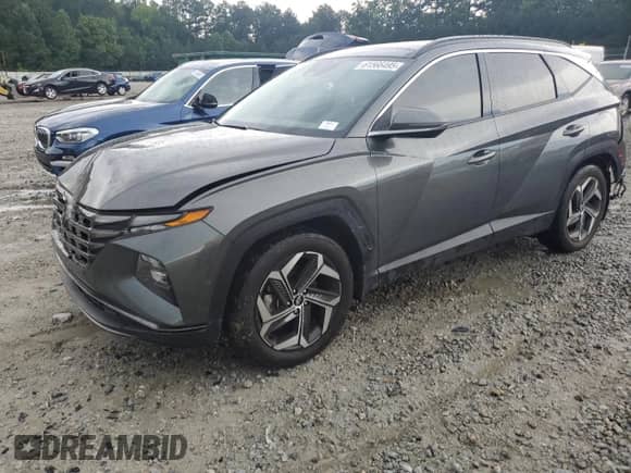 2023 Hyundai Tucson Limited with VIN 5NMJE3AE5PH243718, listed as a Copart auction lot 61566495 with 51,348 mi miles and Salvage title. Bid and sale history available at DreamBid. Image 1.