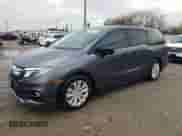 2018 Honda Odyssey LX with VIN 5FNRL6H20JB100612, listed as a Copart auction lot 51420335 with Not provided miles and Salvage title. Bid and sale history available at DreamBid. Image 1.