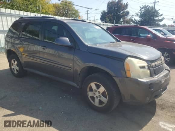 2007 Chevrolet Equinox LT z VIN 2CNDL63F276029086, wystawiony jako Copart lot #70993764 z przebiegiem 193 082 mil mil oraz Szkoda całkowita • Salvage title. Historia ofert i sprzedaży dostępna na DreamBid. Obrazek 4.