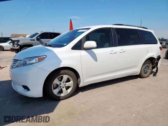 2017 Toyota Sienna LE Auto Access Seat с VIN 5TDKZ3DC3HS850430, выставлен на аукционе Copart как лот 71552575 с пробегом 122 998 миль миль и Списание • Salvage title. История ставок и продаж доступна на DreamBid. Изображение 1.
