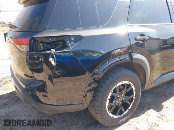 2024 Nissan Pathfinder Rock Creek with VIN 5N1DR3BD4RC280165, listed as a IAAI auction lot 41822001 with 10,227 mi miles and . Bid and sale history available at DreamBid. Image 18.