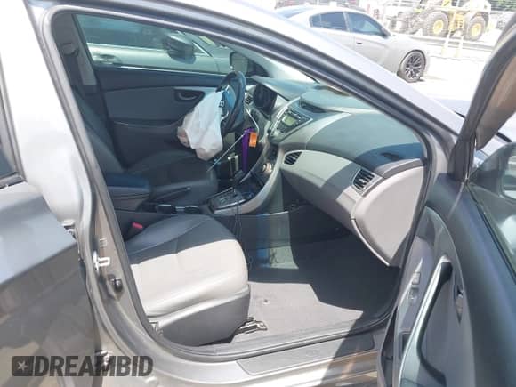 2013 Hyundai Elantra GLS z VIN 5NPDH4AEXDH203224, wystawiony jako IAAI lot #42840914 z przebiegiem 162 034 mil mil oraz . Historia ofert i sprzedaży dostępna na DreamBid. Obrazek 5.