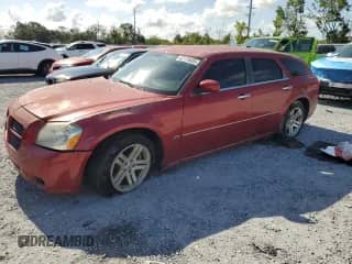 2006 Dodge Magnum with VIN 2D4FV47VX6H204493, listed as a Copart auction lot 62128605 with 85,333 mi miles and Salvage title. Bid and sale history available at DreamBid. Image 1.