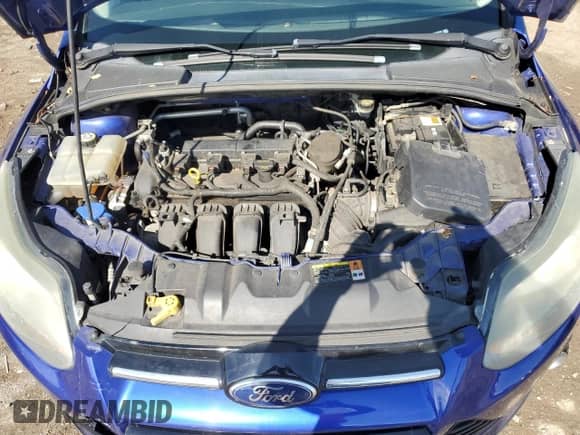 2013 Ford Focus Titanium with VIN 1FADP3J21DL255104, listed as a Copart auction lot 84419155 with 126,204 mi miles and Salvage title. Bid and sale history available at DreamBid. Image 11.