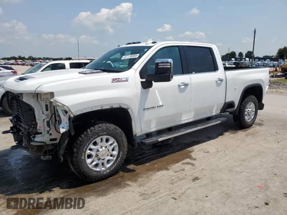 2021 Chevrolet Silverado 2500HD LTZ с VIN 1GC4YPEY4MF308857, выставлен на аукционе Copart как лот 67118955 с пробегом 95 873 миль миль и Списание • Salvage title. История ставок и продаж доступна на DreamBid. Изображение 1.