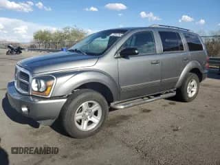 2005 Dodge Durango SLT with VIN 1D4HB48N35F567203, listed as a Copart auction lot 84459625 with 150,386 mi miles and Clean title. Bid and sale history available at DreamBid. Image 1.