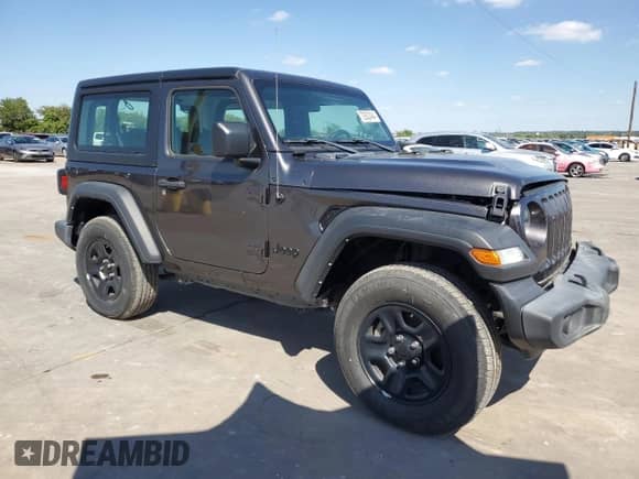 2022 Jeep Wrangler Willys с VIN 1C4GJXAG1NW105893, выставлен на аукционе Copart как лот 72932494 с пробегом 273 миль миль и Списание • Salvage title. История ставок и продаж доступна на DreamBid. Изображение 4.
