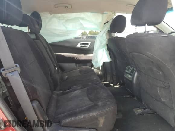 2015 Nissan Pathfinder Platinum с VIN 5N1AR2MN4FC611552, выставлен на аукционе Copart как лот 84640145 с пробегом Не указан миль и Списание • Salvage title. История ставок и продаж доступна на DreamBid. Изображение 11.