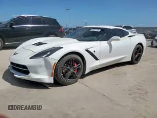 2016 Chevrolet Corvette 1LT with VIN 1G1YB2D77G5124918, listed as a Copart auction lot 69058145 with 37,937 mi miles and Clean title. Bid and sale history available at DreamBid. Image 1.