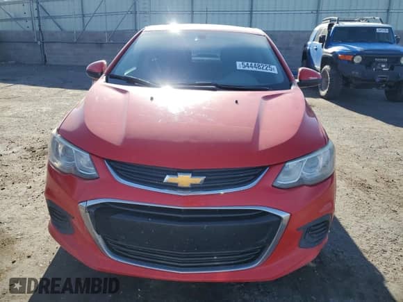 2018 Chevrolet Sonic LT with VIN 1G1JD5SB8J4114139, listed as a Copart auction lot 54448225 with 204,693 mi miles and Salvage title. Bid and sale history available at DreamBid. Image 5.