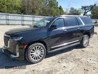 2021 Cadillac Escalade ESV Premium Luxury с VIN 1GYS4KKL6MR493937, выставлен на аукционе Copart как лот 53544015 с пробегом 19 630 миль миль и Списание • Salvage title. История ставок и продаж доступна на DreamBid. Изображение 1.