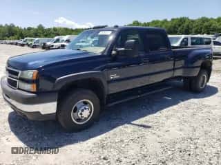 2006 Chevrolet Silverado 3500 DRW LT1 с VIN 1GCJK33D86F255841, выставлен на аукционе Copart как лот 58293575 с пробегом 212 136 миль миль и Списание • Salvage title. История ставок и продаж доступна на DreamBid. Изображение 1.
