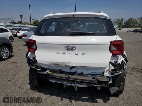 2023 Hyundai Venue SEL with VIN KMHRC8A32PU255642, listed as a Copart auction lot 51968514 with 5,925 mi miles and . Bid and sale history available at DreamBid. Image 6.