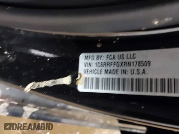 2024 Ram 1500 Big Horn с VIN 1C6RRFFGXRN178509, выставлен на аукционе IAAI как лот 41437165 с пробегом 7 606 миль миль и . История ставок и продаж доступна на DreamBid. Изображение 9.