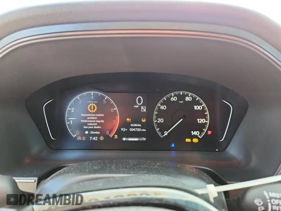 2025 Honda Pilot TrailSport with VIN 5FNYG1H62SB075946, listed as a Copart auction lot 66375525 with 4,720 mi miles and Salvage title. Bid and sale history available at DreamBid. Image 9.