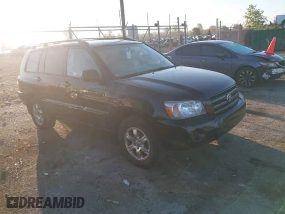 2006 Toyota Highlander w/3rd Row z VIN JTEDP21A960110887, wystawiony jako IAAI lot #43453658 z przebiegiem 142 961 mil mil oraz . Historia ofert i sprzedaży dostępna na DreamBid. Obrazek 1.