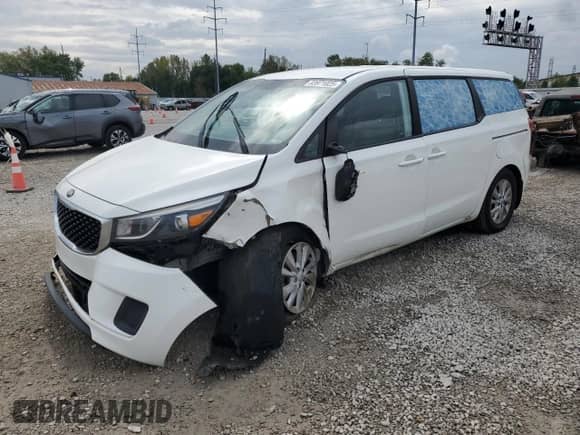 2016 Kia Sedona L с VIN KNDMA5C13G6207196, выставлен на аукционе Copart как лот 83971025 с пробегом Не указан миль и Списание • Salvage title. История ставок и продаж доступна на DreamBid. Изображение 1.