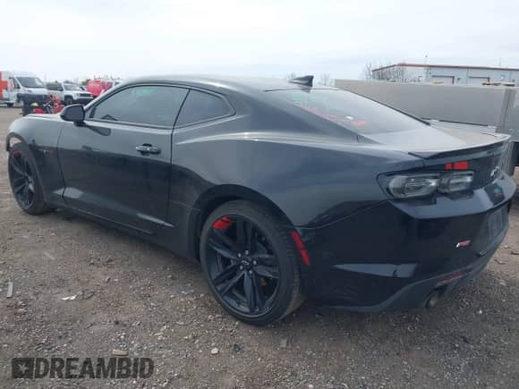 2023 Chevrolet Camaro 2LT with VIN 1G1FD1RX6P0133885, listed as a IAAI auction lot 41990345 with 50,583 mi miles and . Bid and sale history available at DreamBid. Image 3.