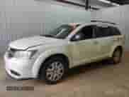 2017 Dodge Journey SE with VIN 3C4PDCAB6HT637672, listed as a Copart auction lot 81327525 with 134,398 mi miles and Clean title. Bid and sale history available at DreamBid. Image 1.