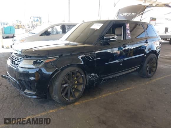 2018 Land Rover Range Rover Sport HSE with VIN SALWR2RV1JA809621, listed as a IAAI auction lot 43139205 with 77,121 mi miles and . Bid and sale history available at DreamBid. Image 17.