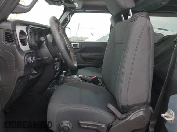 2024 Jeep Wrangler Sport с VIN 1C4PJXAG6RW343261, выставлен на аукционе Copart как лот 75824444 с пробегом Не указан миль и На запчасти • Non repairable. История ставок и продаж доступна на DreamBid. Изображение 7.