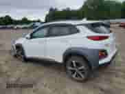 2021 Hyundai Kona Ultimate with VIN KM8K53A5XMU710457, listed as a Copart auction lot 58207305 with 80,716 mi miles and Salvage title. Bid and sale history available at DreamBid. Image 2.