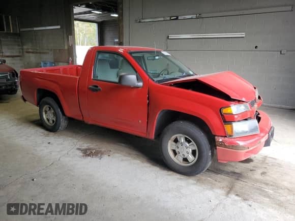 2006 Chevrolet Colorado 1LT z VIN 1GCCS148968330937, wystawiony jako Copart lot #81121195 z przebiegiem 115 895 mil mil oraz Szkoda całkowita • Salvage title. Historia ofert i sprzedaży dostępna na DreamBid. Obrazek 4.