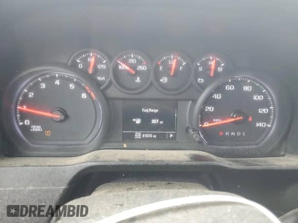 2019 Chevrolet Silverado 1500 Work Truck z VIN 3GCNYAEH5KG171148, wystawiony jako Copart lot #60955625 z przebiegiem 81 070 mil mil oraz Szkoda całkowita • Salvage title. Historia ofert i sprzedaży dostępna na DreamBid. Obrazek 9.