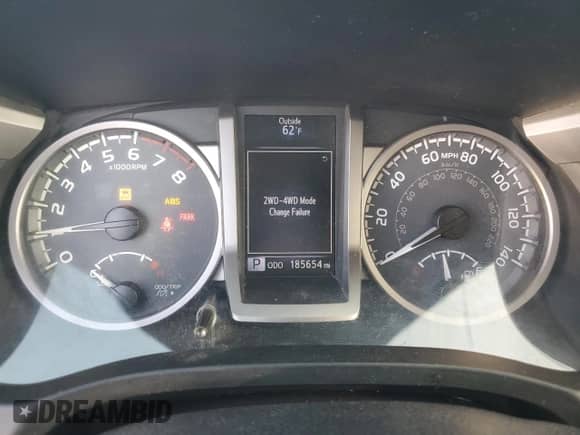 2016 Toyota Tacoma Limited с VIN 3TMGZ5AN9GM018015, выставлен на аукционе Copart как лот 82370585 с пробегом 185 654 миль миль и Списание • Salvage title. История ставок и продаж доступна на DreamBid. Изображение 9.