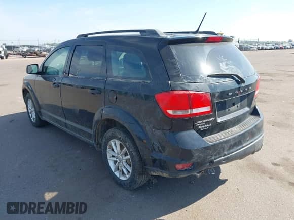 2017 Dodge Journey SXT with VIN 3C4PDDBG5HT512744, listed as a IAAI auction lot 43108468 with 124,394 mi miles and . Bid and sale history available at DreamBid. Image 3.