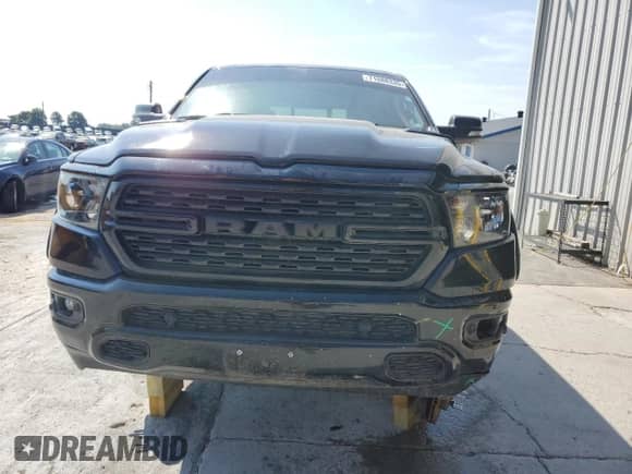 2022 Ram 1500 Big Horn with VIN 1C6SRFFT9NN285205, listed as a Copart auction lot 71688335 with 102,827 mi miles and Salvage title. Bid and sale history available at DreamBid. Image 5.