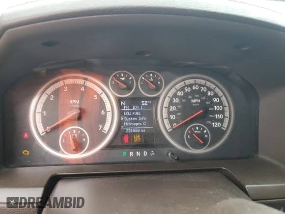 2009 Dodge 1500 Sport with VIN 1D3HV18T49S751703, listed as a Copart auction lot 46486195 with 231,533 mi miles and Salvage title. Bid and sale history available at DreamBid. Image 9.