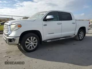 2014 Toyota Tundra Limited z VIN 5TFFY5F15EX164147, wystawiony jako Copart lot #81899694 z przebiegiem 199 941 mil mil oraz Szkoda całkowita • Salvage title. Historia ofert i sprzedaży dostępna na DreamBid. Obrazek 1.