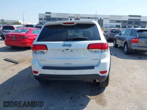 2022 Jeep Grand Cherokee Laredo X with VIN 1C4RJFAG3NC151696, listed as a IAAI auction lot 43137250 with 21,521 mi miles and . Bid and sale history available at DreamBid. Image 16.