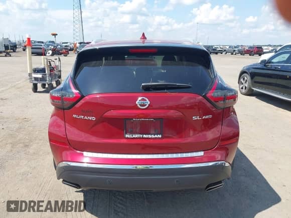 2020 Nissan Murano SL with VIN 5N1AZ2CS5LN171039, listed as a IAAI auction lot 42564481 with 77,145 mi miles and . Bid and sale history available at DreamBid. Image 16.