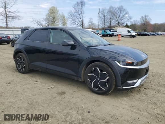 2024 Hyundai Ioniq 5 SE with VIN KM8KMDDF5RU308690, listed as a Copart auction lot 51827815 with 5,668 mi miles and Salvage title. Bid and sale history available at DreamBid. Image 4.
