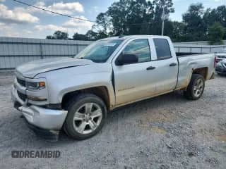 2018 Chevrolet Silverado 1500 Custom с VIN 1GCRCPEC4JZ231653, выставлен на аукционе Copart как лот 80789735 с пробегом 187 393 миль миль и Списание • Salvage title. История ставок и продаж доступна на DreamBid. Изображение 1.